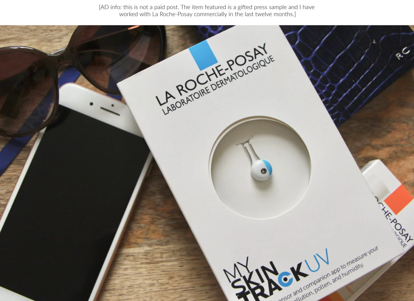 la roche-posay my uv wearable sensor