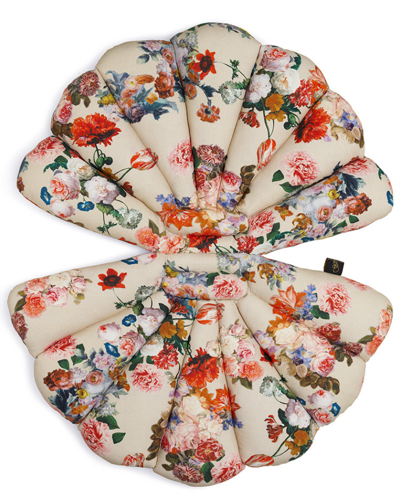 garden glory sea shell seat pad