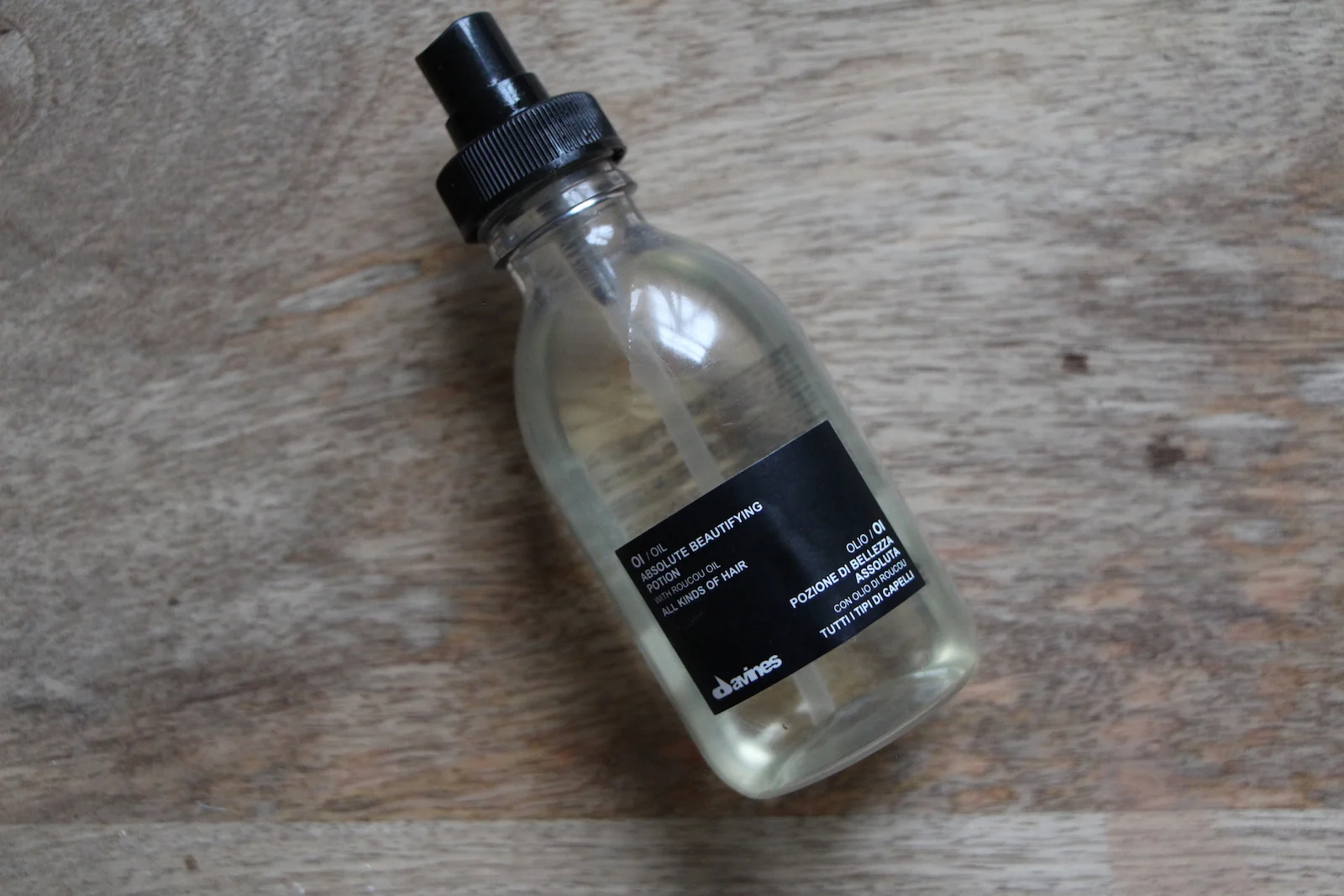 Haircare Review: Davines OI Oil