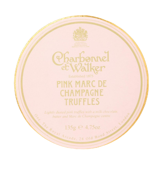 Pink Marc de Champagne Truffles