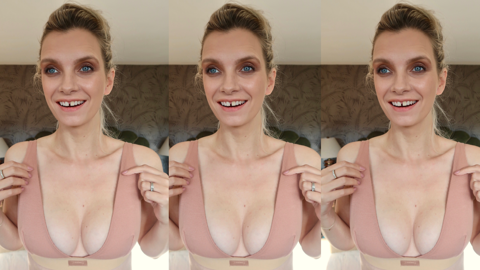 I'm a 32DDD and tried the Skims nipple bra, you girls have no idea